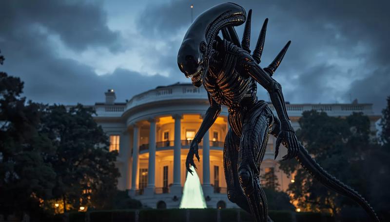 Белый дом зарегистрировал домен «Чужой»